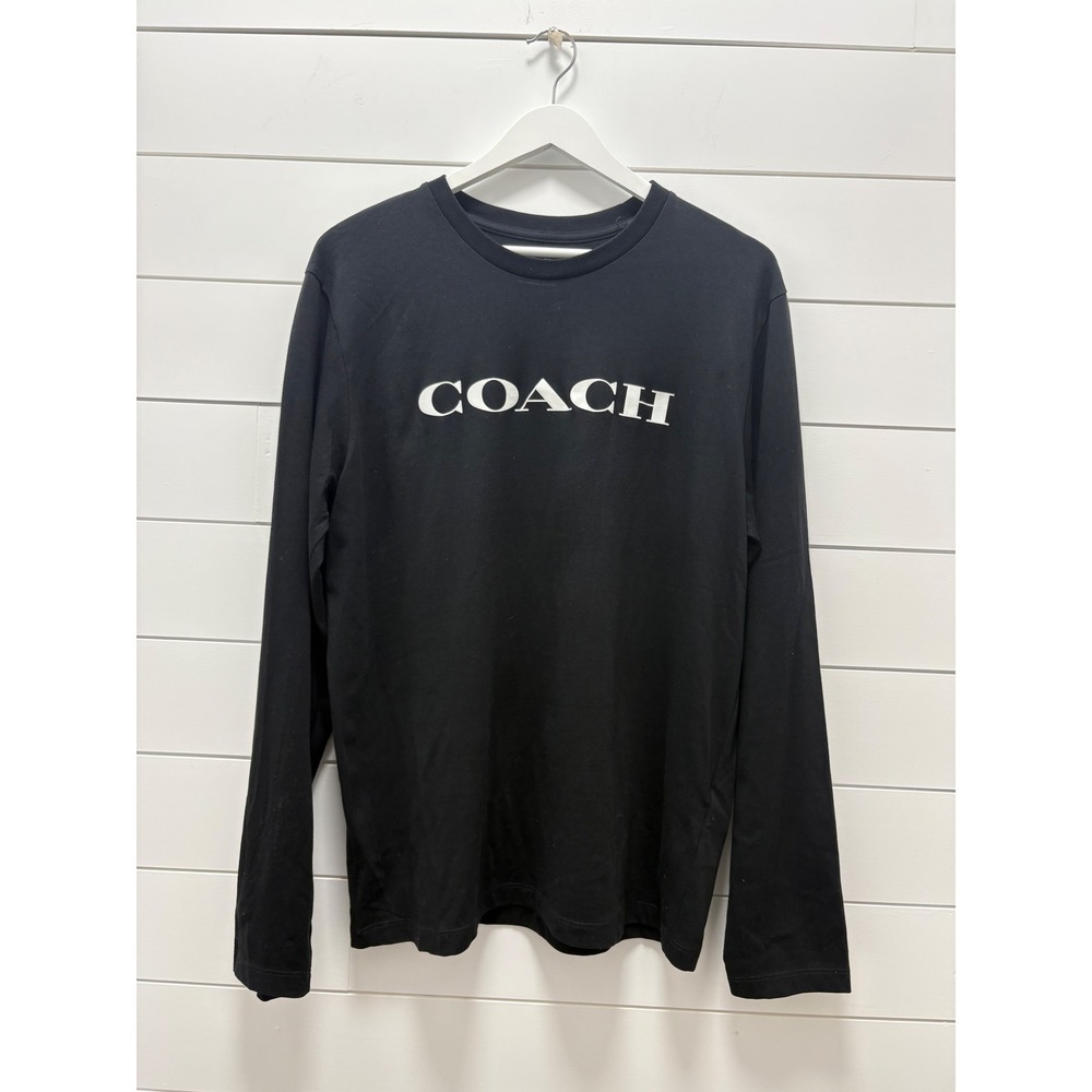 Coach Black Long Sleeve T-Shirt